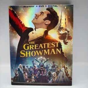 The Greatest Showman Blu-ray DVD Official Songbook Musical Hugh Jackman 2017